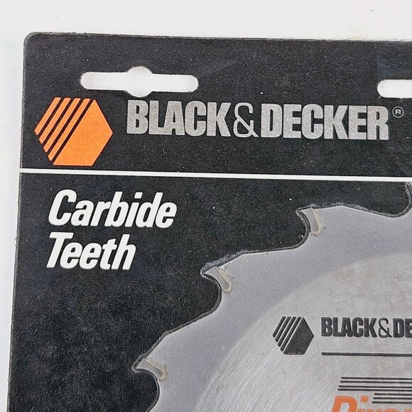 Black Decker Piranha 6 1/2" Saw Blade 18 Carbide Teeth Professional Resharpenabl - Picture 4 of 8